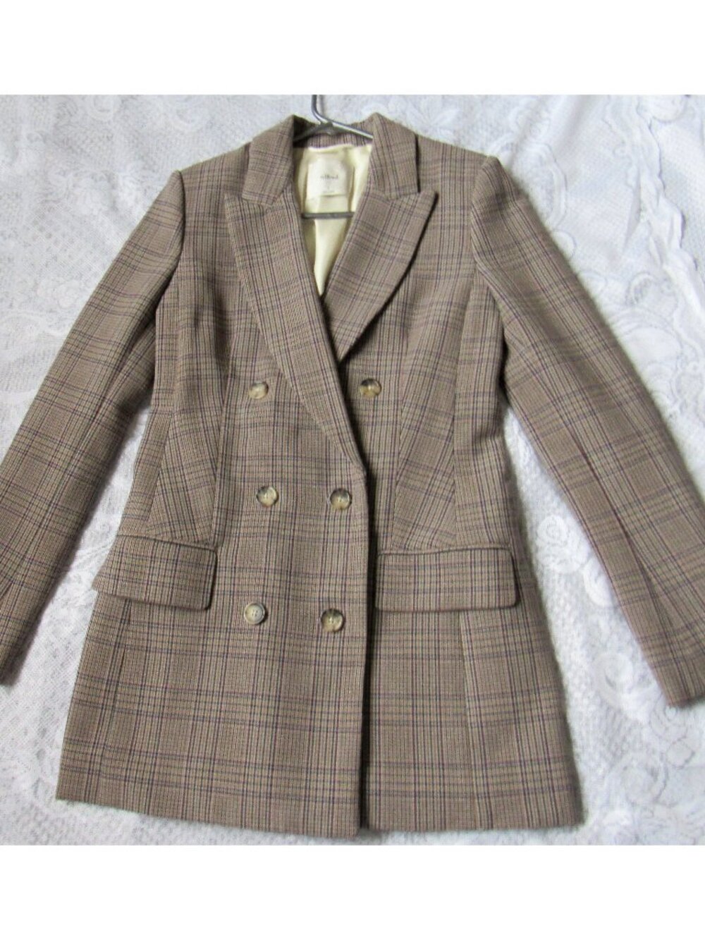 Wilfred Women's Blazer, sz.2, Beige/tan.